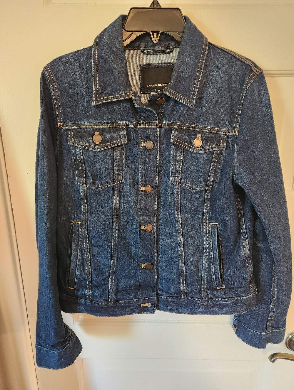 Banana Republic Women's Medium Blue Denim Jacket